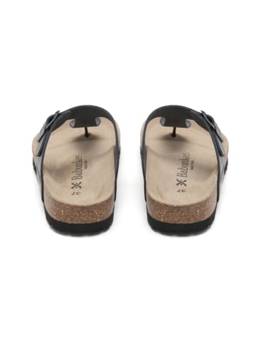 BABUNKERS Family Teenslippers zwart