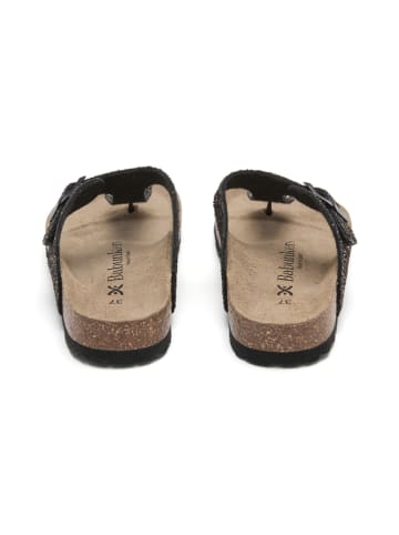 BABUNKERS Family Teenslippers zwart