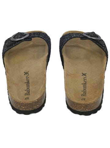 BABUNKERS Family Slippers zwart