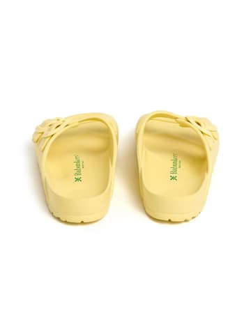 BABUNKERS Family Pantoletten in Gelb