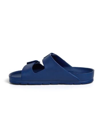 BABUNKERS Family Pantoletten in Dunkelblau