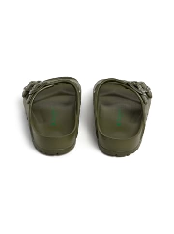 BABUNKERS Family Pantoletten in Khaki