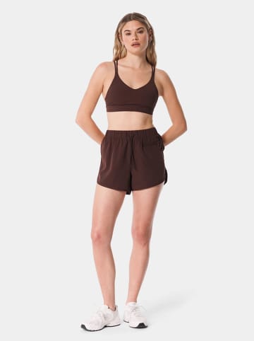 Carpatree Trainingsshorts "Balletcore" in Braun