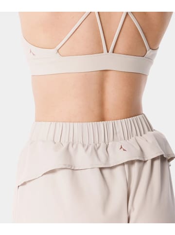 Carpatree Szorty sportowe "Balletcore" w kolorze beżowym