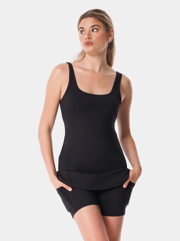 Carpatree Sukienka tenisowa "Balletcore" w kolorze czarnym