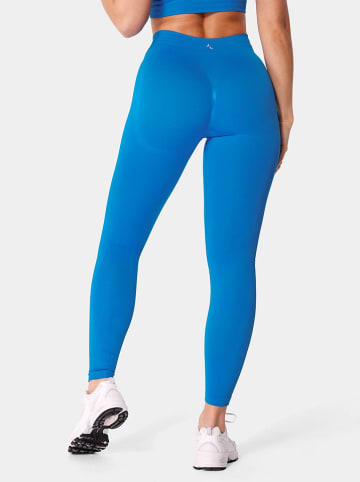 Carpatree Legginsy sportowe "Eris" w kolorze niebieskim