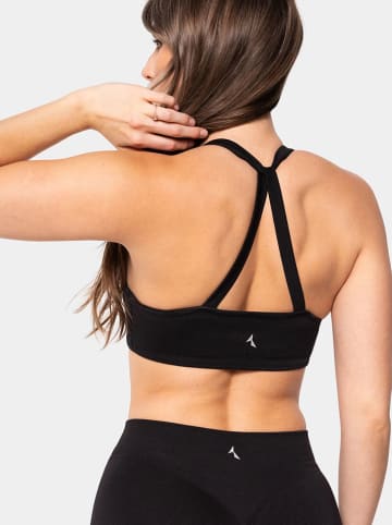 Carpatree Biustonosz sportowy "Accolade" w kolorze czarnym