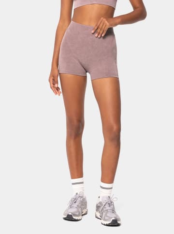 Carpatree Trainingsshorts "Marble Story" in Rosa