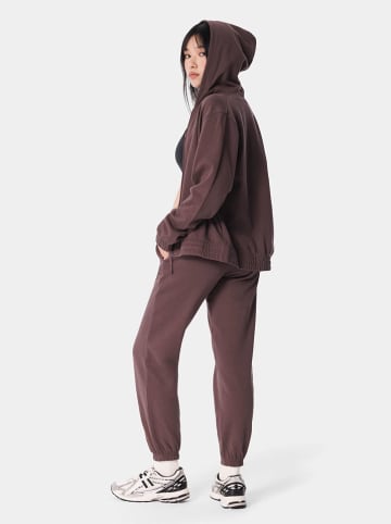 Carpatree Sweatjacke "Varsity" in Braun