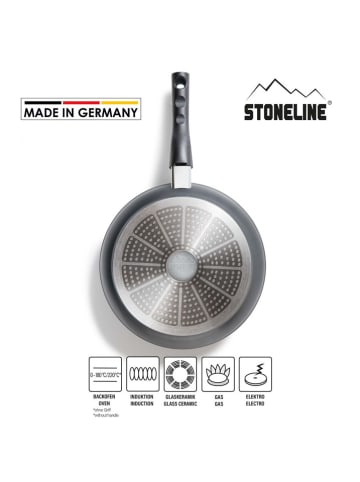Stoneline Patelnia w kolorze szarym - Ø 28 cm