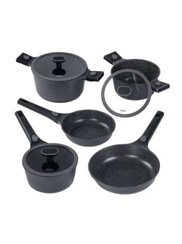 Stoneline 8-delige kookgereiset "Smart" grijs