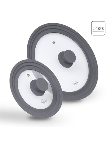 Stoneline Pokrywki uniwersalne (2 szt.) - Ø 28 cm