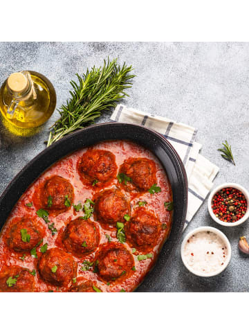 Stoneline Auflaufform in Rot - (L)34 x (B)24 cm