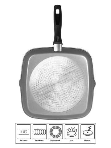 Stoneline Grillpfanne in Grau - (B)32 x (H)32 cm