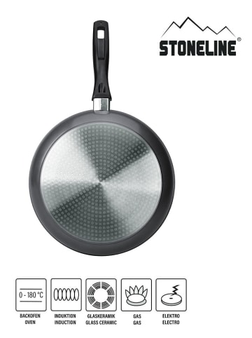 Stoneline Patelnia w kolorze szarym - Ø 28 cm