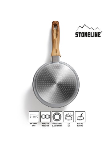 Stoneline Braadpan "Back to Nature" grijs - Ø 18 cm