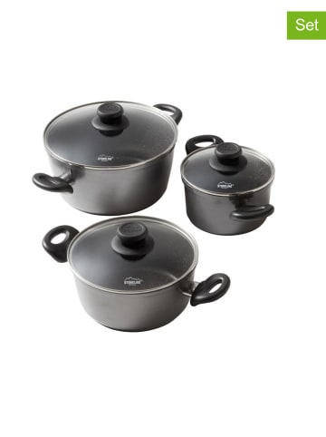 Stoneline 6-częściowy zestaw w kolorze szarym