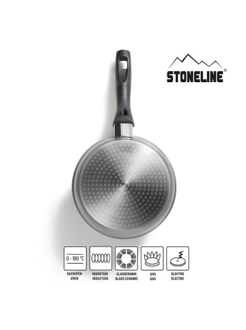 Stoneline Braadpan grijs - Ø 18 cm