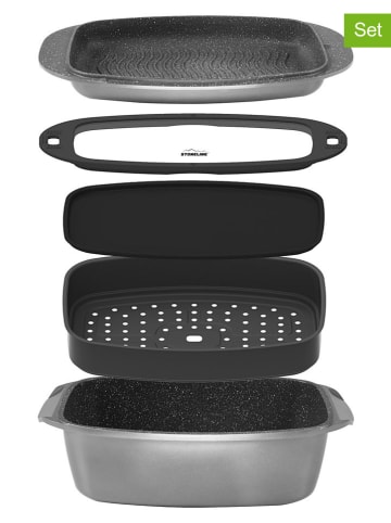 Stoneline 5-częściowy zestaw w kolorze szarym