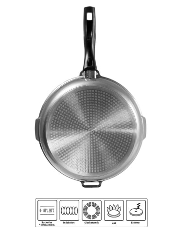 Stoneline 2-częściowy zestaw ''Future'' w kolorze szarym - Ø 24 cm