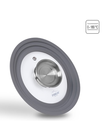 Stoneline Pokrywka uniwersalna w kolorze szarym - Ø 20 cm