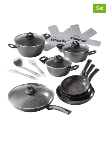 Stoneline 16-częściowy zestaw w kolorze szarym
