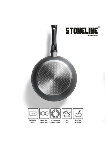 Stoneline 16tlg. Kochgeschirr-Set in Grau