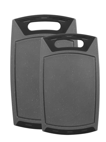 Stoneline Deski (2 szt.) w kolorze szarym do krojenia