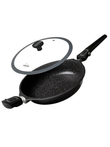 Stoneline 2-częściowy zestaw "Imagination Plus" w kolorze czarnym - Ø 28 cm