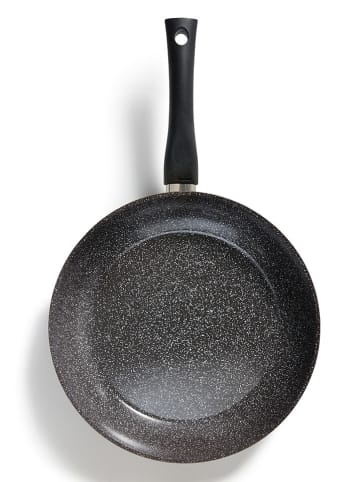 Stoneline Patelnie (3 szt.) "Ceramic" w kolorze czarnym