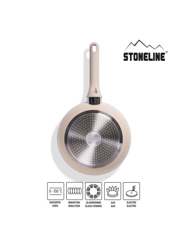 Stoneline 11-częściowy zestaw w kolorze kremowym