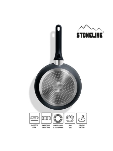 Stoneline 11-częściowy zestaw w kolorze czarnym