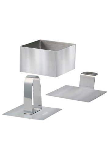 Stoneline 8tlg. Set: Edelstahl-Dessert- & Speiseformen