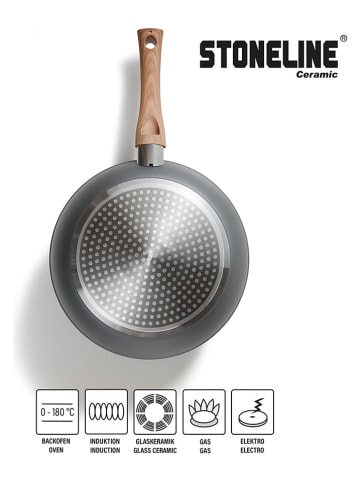 Stoneline 14-delige kookgereiset "Back to Nature" grijs