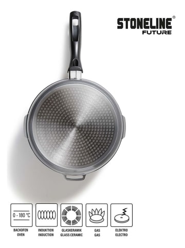 Stoneline 8-delige kookgereiset "Future" grijs