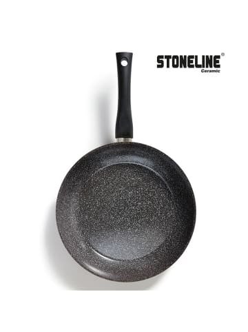 Stoneline 2-częściowy zestaw "Ceramic" w kolorze szarym - Ø 28 cm