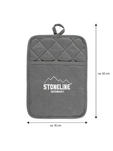 Stoneline Łapka kuchenna w kolorze szarym - 28 x 18 cm