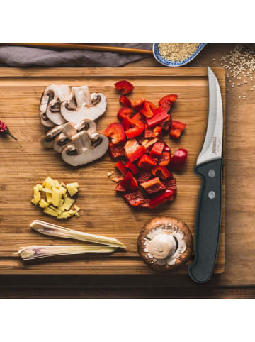 Stoneline Nóż w kolorze czarnym do warzyw - wys. 18,8 cm