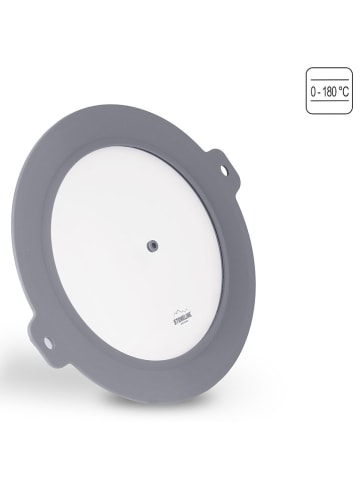 Stoneline Pokrywka uniwersalna w kolorze szarym - Ø 28 cm