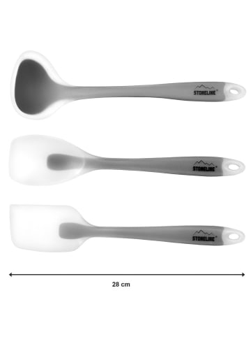 Stoneline 3-częściowy zestaw w kolorze szarym