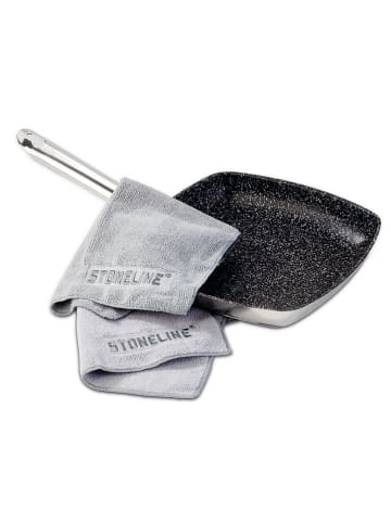 Stoneline Microvezeldoek grijs - (L)30 x (B)30 cm