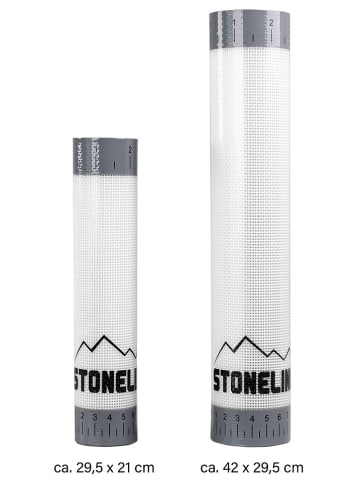 Stoneline 2er-Set: Backmatten in Grau