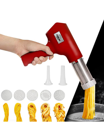 Stoneline Elektrische pastamaker rood - (B)30,5 x (H)23,4 x (D)6,5 cm