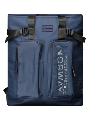 Geographical Norway Rugzak "Sagacious" donkerblauw - (B)32 x (H)52 x (D)15 cm