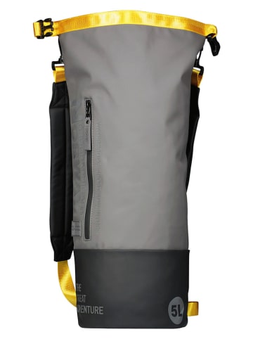 Geographical Norway Rucksack "Soresistant" in Grau/ Schwarz - (B)20 x (H)42 x (T)20 cm