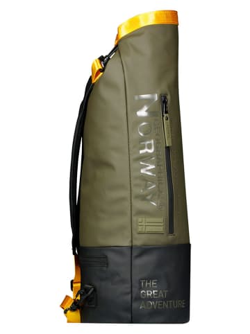 Geographical Norway Rugzak "Soresistant" kaki/zwart - (B)20 x (H)42 x (D)20 cm
