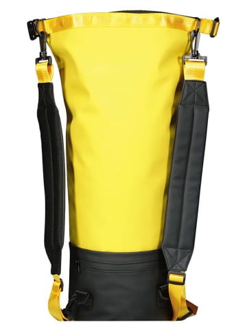 Geographical Norway Rugzak "Soresistant" geel/zwart - (B)20 x (H)42 x (D)20 cm