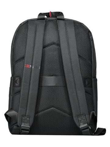 Geographical Norway Rucksack "Serdon" in Schwarz - (B)30 x (H)42 x (T)12 cm