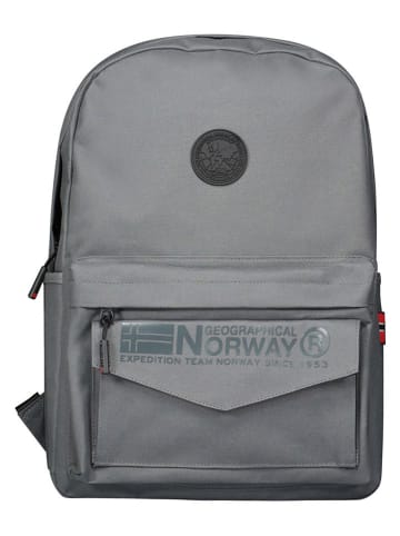 Geographical Norway Rucksack "Serdon" in Grau - (B)30 x (H)42 x (T)12 cm