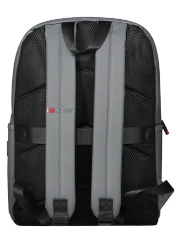 Geographical Norway Rucksack "Serdon" in Grau - (B)30 x (H)42 x (T)12 cm